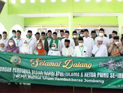 Bupati Jombang Sambut PBNU Dan PWNU se-Indonesia Ziarah Ke Makam KH Wahab Chasbullah