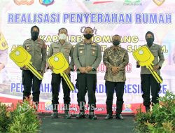 Tingkatkan Kesejahteraan Anggota, Kapolres Jombang Resmikan Perumahan The Khadefa Residence