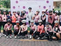 Hari Kanker Dunia, Re Juve Gandeng WCC Surabaya Kampanyekan We Joy, We Love, We Share