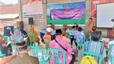 Diskominfo Jombang-Bea Cukai Sosialisasi Gempur Rokok Ilegal di Desa Gedangan