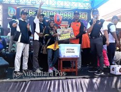 Meriah ! Pemdes Tinggar Gelar Jalan Sehat Dalam Rangka Peringatan Hari Jadi Desa Ke-147 Tahun