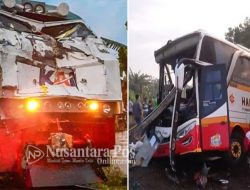 Polres Tulungagung Tetapkan Supir Bus Harapan Jaya Nopol AG 7679 US Sebagai Tersangka
