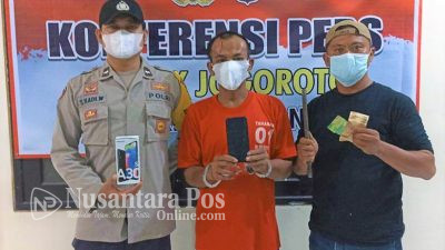 Bobol Rumah Dan Curi HP, Residivis Asal Jogoroto Jombang Diringkus Polisi