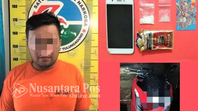 Edarkan Sabu Pemuda Asal Blitar Diringkus Polisi Di Tulungagung
