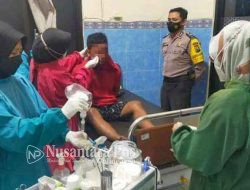 Remas Payudara, Pemuda di Kediri Bengep Dihajar Massa