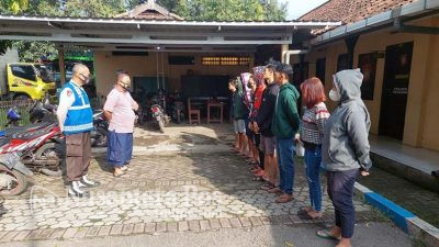 Polisi Bubarkan Balap Liar di Mojoagung Jombang, 10 Muda Mudi Diamankan