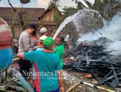 Ditinggal ke Musala, Rumah Nenek Rayem di Ngawi Ludes Terbakar