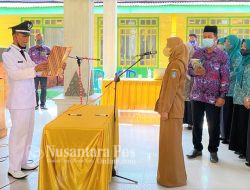Kades Kauman Jombang, Resmi Melantik 1 Orang Perangkat Desa Baru