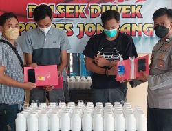 Dua Pengedar Narkoba di Jombang Diringkus Polisi,  Barang Bukti 70 Ribu Pil Koplo dan Sabu