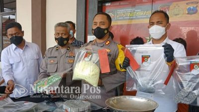 Tangkap Produsen Petasan di Jombang, Polisi Sita 10 Kg Peledak Dan Ribuan Mercon