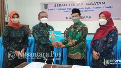 Disdikbud Jombang Gelar Sertijab Kepala Dinas, Dari Jumadi ke Senen