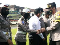 Apel Konsolidasi dan Halalbihalal, Kapolres Jombang Pesan Pada Anggota Untuk Saling Memaafkan
