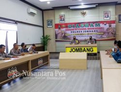 Ciptakan Kamtibmas, Polres Jombang Gelar Dialog Bersama PC IPNU dan IPPNU