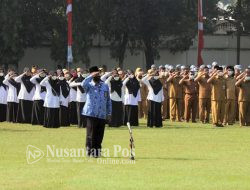Peringati Hardiknas 2022, Pemkab Jombang Gelar Upacara