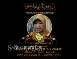 Kabar Duka, Hj Lily Khodijah Wahid Adik Gus Dur Wafat