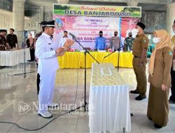 Kades Banjardowo Jombang Lantik 2 Perangkat Desa Baru, Minta Agar Amanah