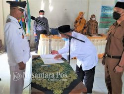 Kades M.Subbatul Alimi, Resmi Melantik Kasi Kesra Desa Dapurkejambon Jombang