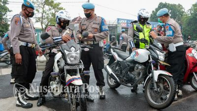 Cek Kelengkapan Anggota Polri, Propam Polres Jombang Gelar Ops Gaktibplin