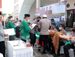 Sambut Hari Bhayangkara ke 76, Polres Jombang Gelar Lomba Mandikan Jenazah