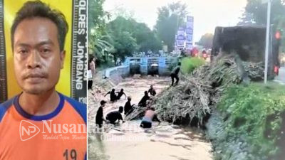 4 Korban Tewas, Polisi Tetapkan Sopir Truk Tebu Kecelakaan Maut Jombang Tersangka