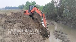 normalisasi sungai di Jombang