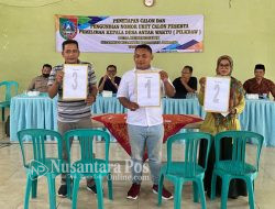 Panitia Pemilihan KDAW Desa Kedungbetik Jombang Tetapkan 3 Calon Kades