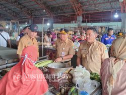BBM Naik Wakil Bupati-Satgas Pangan Jombang Pantau Harga Bahan Pokok Di Pasar