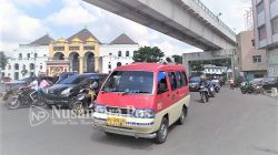 tarif angkot kota Palembang naik