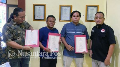 3 Pimred Media di Jombang Resmi Terima SKW Utama Dari BNSP dan LSP Pers Indonesia