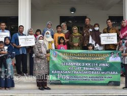 Bupati Jombang Lepas 3 KK Ikuti Program Transmigrasi ke Muna Sulteng