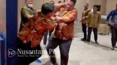 Ajang Munas HIPMI di Solo Diwarna Adu Jotos