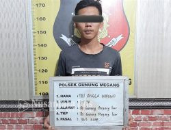Sempat Buron, Pencuri Hp di Muara  Enim Diringkus Polisi