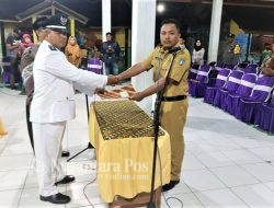 Kades Nur Wakhid SH Resmi Melantik Perangkat Desa Balongsari Jombang