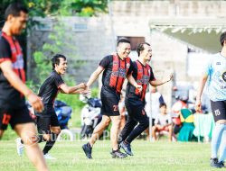 Dihadiri Wabup, Desa Tambar Jombang Gelar Pertandingan Sepak Bola Antar Warga