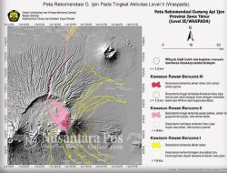 Status Gunung Ijen Meningkat Jadi Waspada, Masyarakat Diimbau Tak Dekati Kawah Radius 1.5 Km