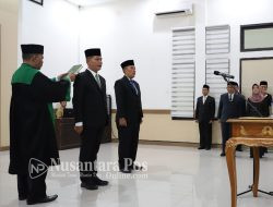 Bupati Jombang Lantik Kadis Perkim, dan Kadis Kominfo