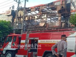 Polisi Usut Penyebab Kebakaran Malang Plaza