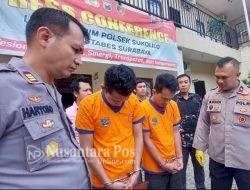 Dua Residivis Asal Bangkalan Ditangkap di Surabaya, 1 Pelaku Ditembak