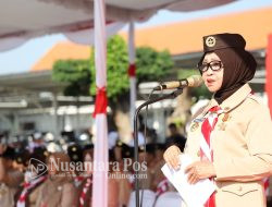 Upacara Hari Pramuka ke-62 Tahun 2023 Pemkab Jombang