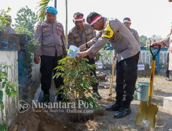 Polres Jombang Gelar Aksi Tanam Pohon