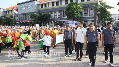 Pembukaan Porkab Jombang Memeringati HUT Ke 78 Kemerdekaan RI