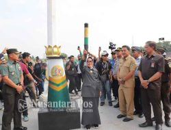 Kirab Api PORPROV Jatim ke VIII dari Mojokerto-Jombang