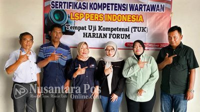 LSP Pers Indonesia Lesensi BNSP Laksanakan SKW di Nganjuk