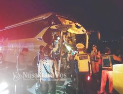 Bus Rombongan SMPN Asal Boyolali Alami Kecelakaan di Tol Nganjuk, 1 Korban Tewas