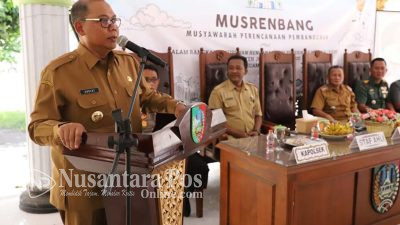 Pj Bupati Jombang Buka Musrenbang Di Kecamatan Diwek Dan Kecamatan Jombang