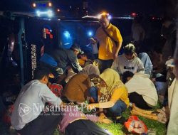 Bus Rombongan SMAN 1 Sidoarjo Kecelakaan di Tol Ngawi, 1 Korban Tewas