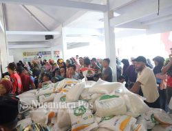 Pemkab Jombang Salurkan Bantuan Beras CPP Di Sambirejo Wonosalam