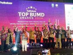 Tiga BUMD Dan BLUD Pemkab Jombang Terima Penghargaan TOP BUMD Awards 2024