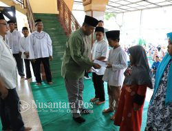 Pj Bupati Jombang Hadiri Kegiatan Santunan Dan Pengobatan Gratis di Masjid Al Ikhlas Jelak Ombo