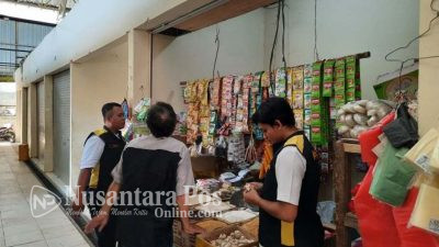 Satgas Pangan Jombang Cek Pasokan Dan Harga Pangan di Pasar Pon